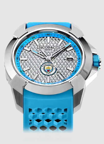 Jacob & Co Replica watch EPIC X SPORT EDITION MANCHESTER CITY TITANIUM EX130.20.AA.AA.A